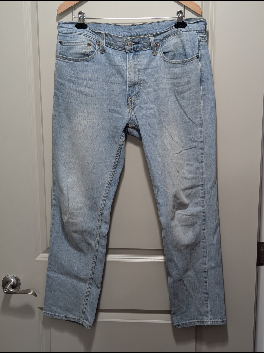 Levi's Light Blue Straight-Leg Men's Jeans